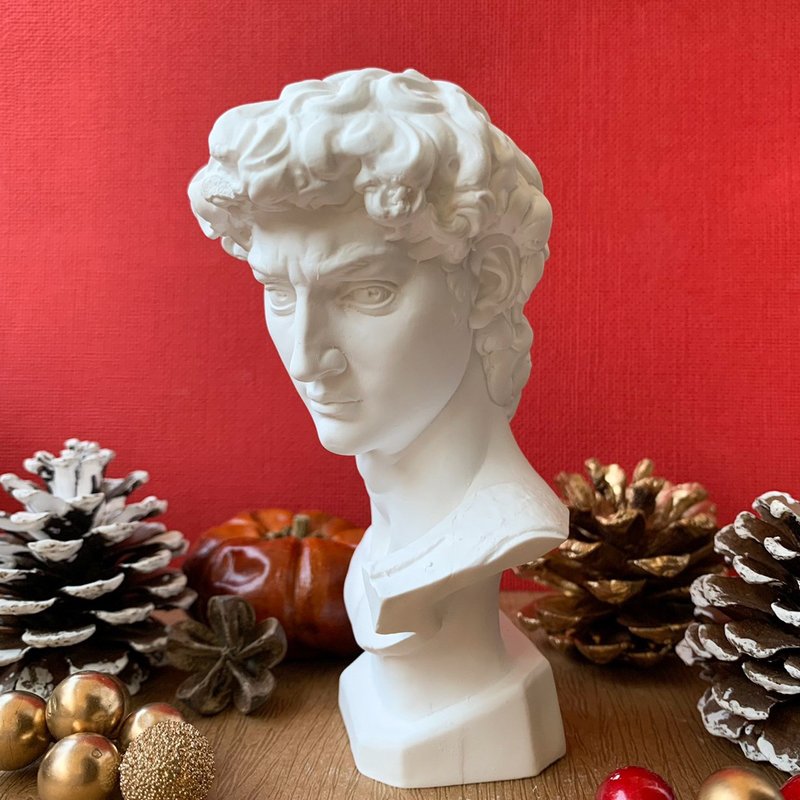 Michelangelo's David Aroma Stone | Renaissance Sculpture Decor - Fragrances - Other Materials White