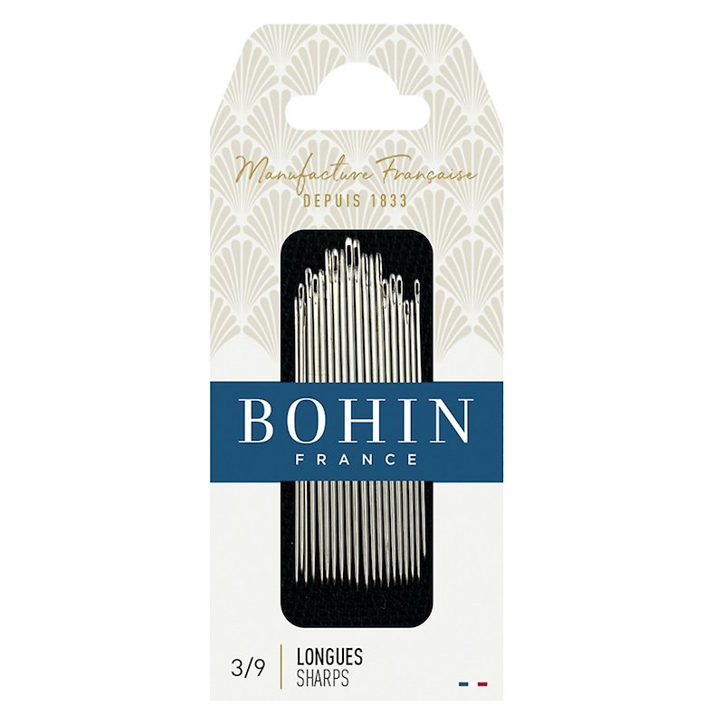 Bohin Hand Sewing Needles - Sharps - 3/9 - อื่นๆ - วัสดุอื่นๆ สีเงิน
