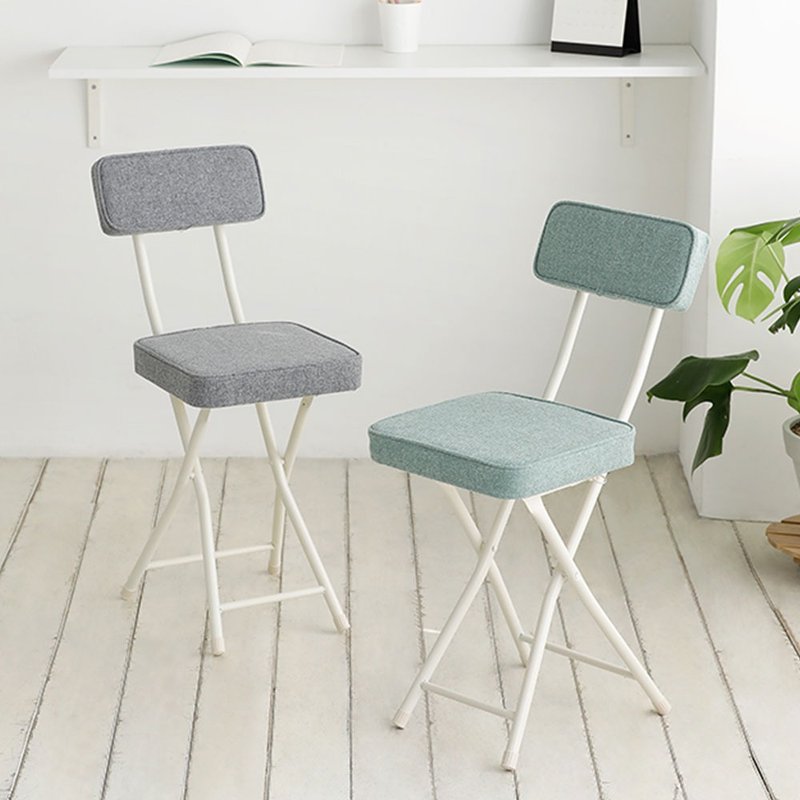 Sweet square backrest folding chair - Chairs & Sofas - Other Materials 