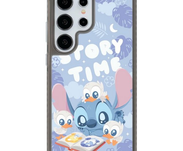 ディズニー　スティッチ　携帯電話アクセサリー スマホストラップ ディズニー コネクタカバー付き スティッチ_