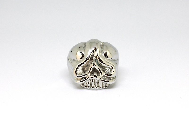 Soul-Malocclusion | Murmur Skeleton Silver plated Brass Ring - General Rings - Copper & Brass Silver