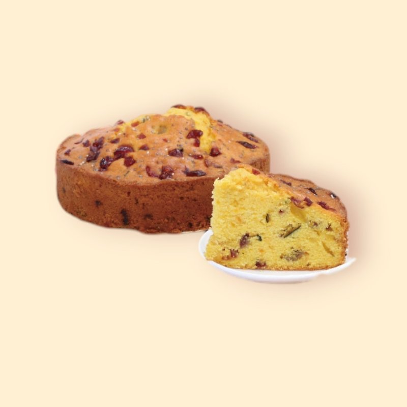 【Eden Taichung Canaan Garden】【Mother's Day Only】Chia Seed Pumpkin Pound Cake - Cake & Desserts - Other Materials Pink