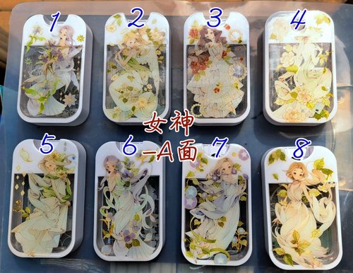 Happiness飾品手創館 【隨身噴霧瓶】香水、酒精分裝~花之女神系列~雙面款