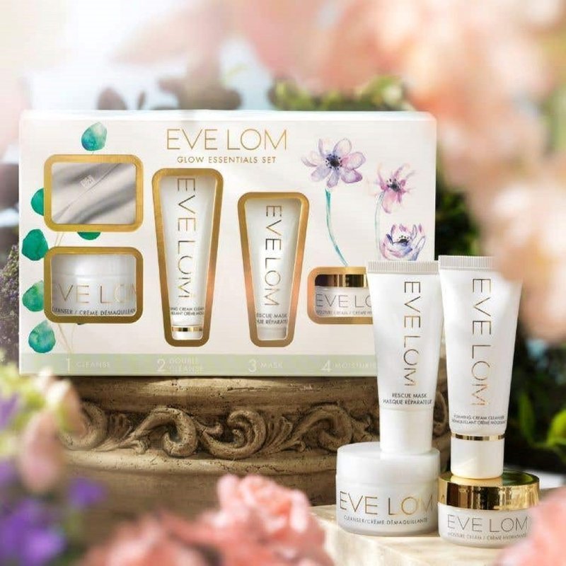 [Hot Selling Combination] EVE LOM All-round Cleaning Starter Set - ผลิตภัณฑ์ทำความสะอาดหน้า - สารสกัดไม้ก๊อก 