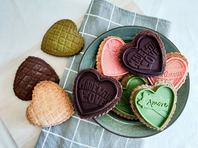 Love Chocolate Cookies - คุกกี้ - อาหารสด สีแดง