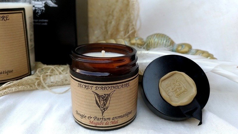 Secret d'Apothicaire Fragrance Candle - May Lily of the Valley 60ml - น้ำหอม - ขี้ผึ้ง 