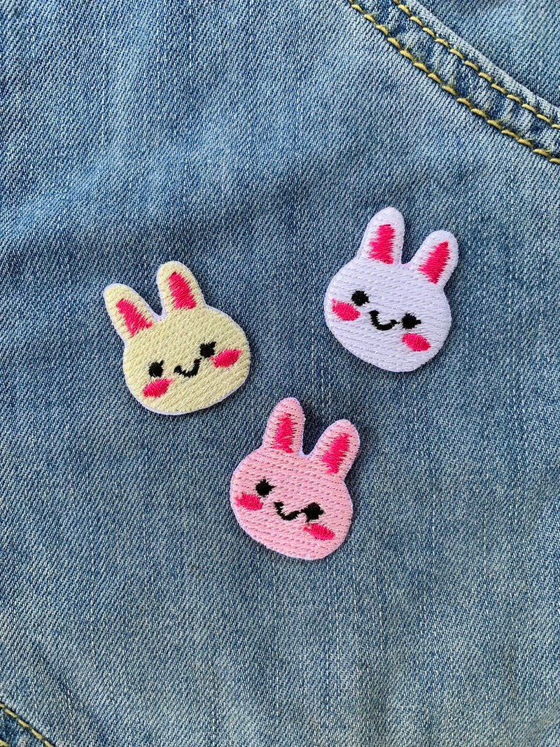 Iron On Patches, Cute Decor Patches , Bunny - Other - Thread Multicolor