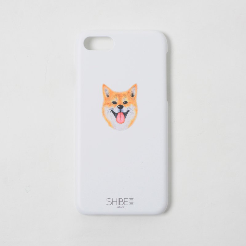 iPhone CASE SHIBE SMILE (MTO) - 手機殼/手機套 - 塑膠 白色