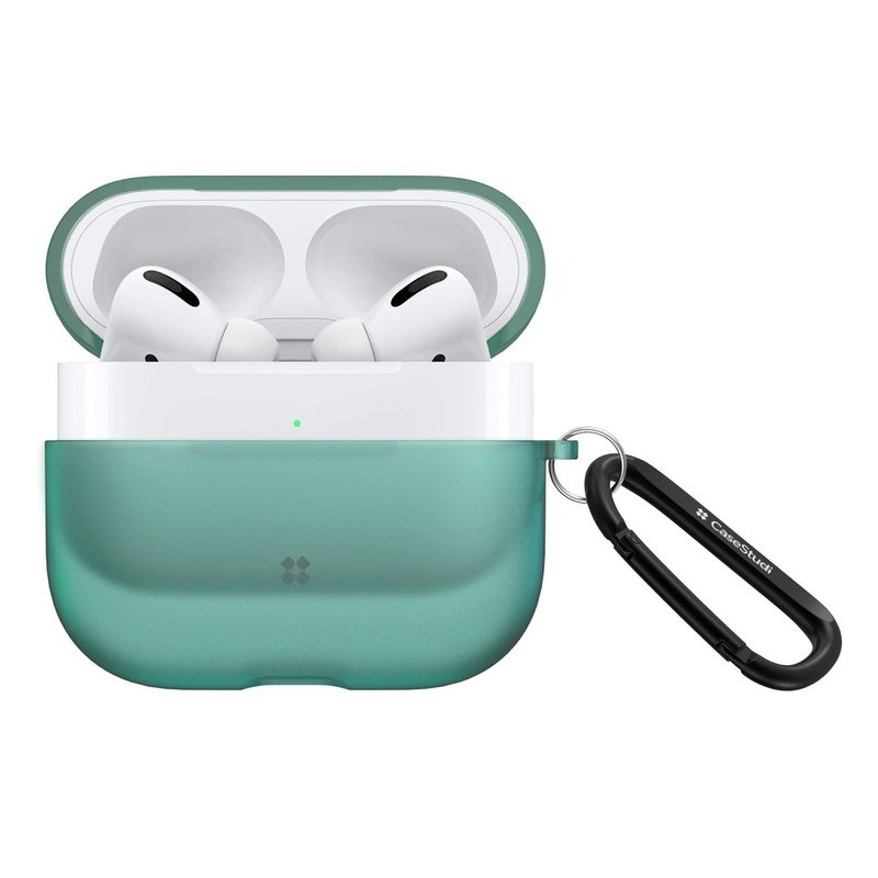 AIRPODS PRO EXPLORER CASE: TIFFANY - AirPods/耳機保護套 - 聚酯纖維 綠色