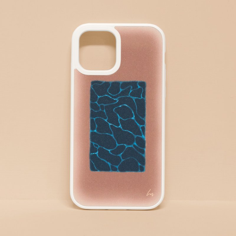 Serenity of the Sea / Rhino Shield SolidSuit White iPhone Shockproof Case