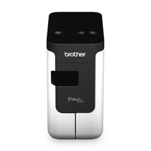 Brother 臺灣兄弟旗艦店 Brother PT-P700桌上型財產標籤條碼列印機