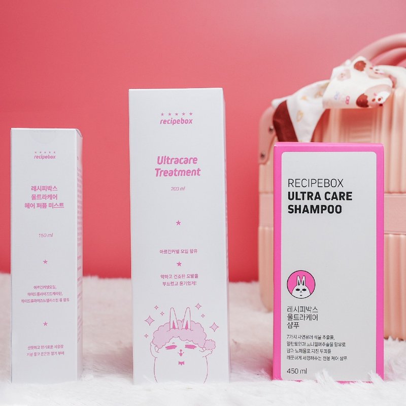 Recipe box Korean Rabbit Beauty Care Set - ชุดของใช้พกพา - วัสดุอื่นๆ 