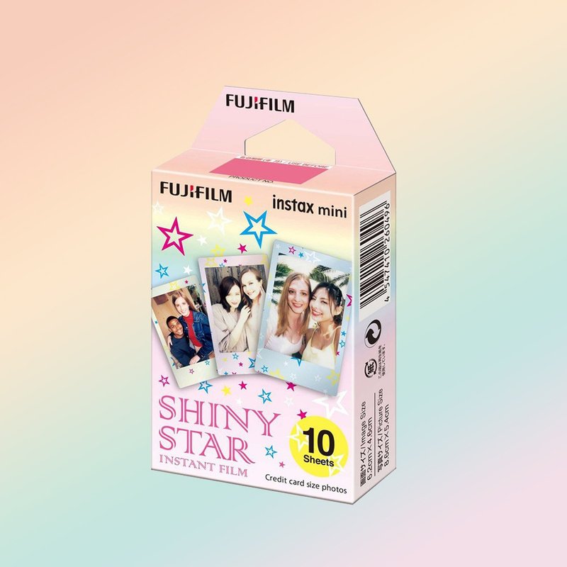 FUJIFILM 富士 instax mini 星星底片 1入 - 其他 - 紙 多色
