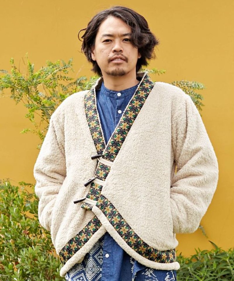 [Popular Pre-order] Men's Nomadic Folk Web Brush Warm Jacket (2 Colors) ITU-4302 - เสื้อโค้ทผู้ชาย - เส้นใยสังเคราะห์ 