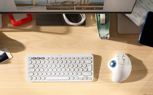 羅技 Logitech 官方旗艦館 羅技 DW M575S 無線軌跡球滑鼠
