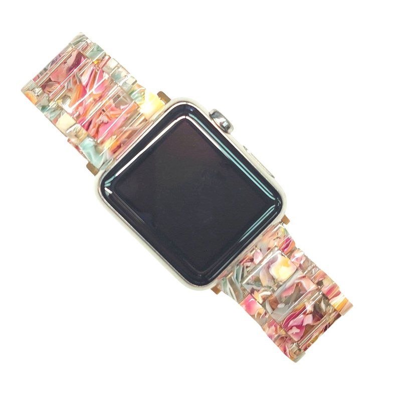 琉璃花瓣色 - 眼鏡膠錶帶 (Apple Watch適用) - 錶帶 - 環保材質 紫色