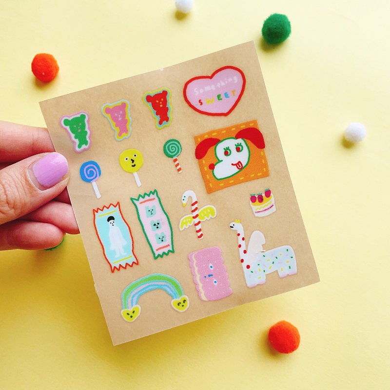 SOMETHING SWEET | Crystal Transfer Stickers - Stickers - Paper 