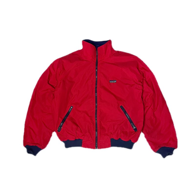 古著美製 80年代 Patagonia Warm up Jacket - 男夾克/外套 - 其他材質 紅色