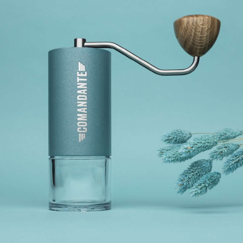 Comandante C40 MK4 手搖磨豆機(Alpine lagoon)(湖水藍) - 咖啡壺/手沖壺 - 不鏽鋼 藍色