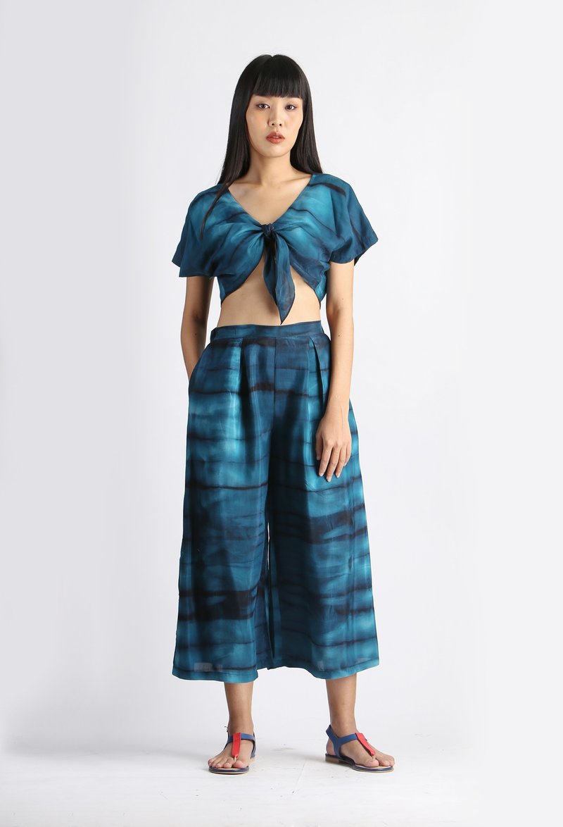 Indigo Set - Free Size - 其他 - 棉．麻 藍色