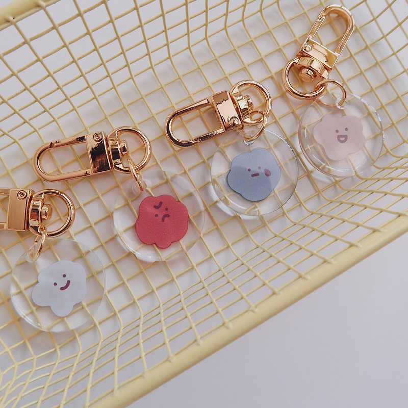 Metal Acrylic pendants, a total of 16 key ring keychains - ที่ห้อยกุญแจ - วัสดุอื่นๆ หลากหลายสี