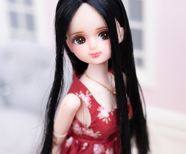 昭和レトロ タカラ ピチピチリカのハイビスカスの髪ピン - おもちゃ/人形