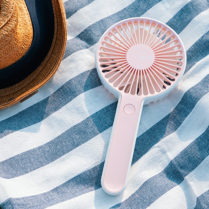 2 into the limited discount group | summer breeze portable fan - Electric Fans - Plastic Blue