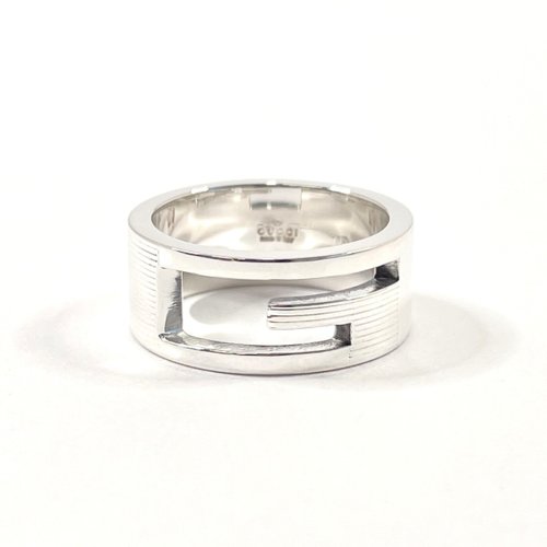 jp-brands 9.5號 グッチ GUCCI リング・指輪 ブランデッド カットアウトG シルバー925 アクセサリー ジュエリー 新品仕上げ済み