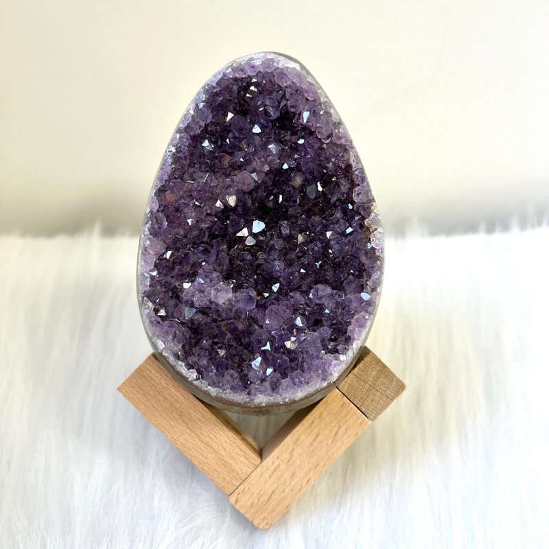 紫晶蛋 | 水晶 | 水晶蛋 | 水晶擺件 - 擺飾/家飾品 - 水晶 紫色