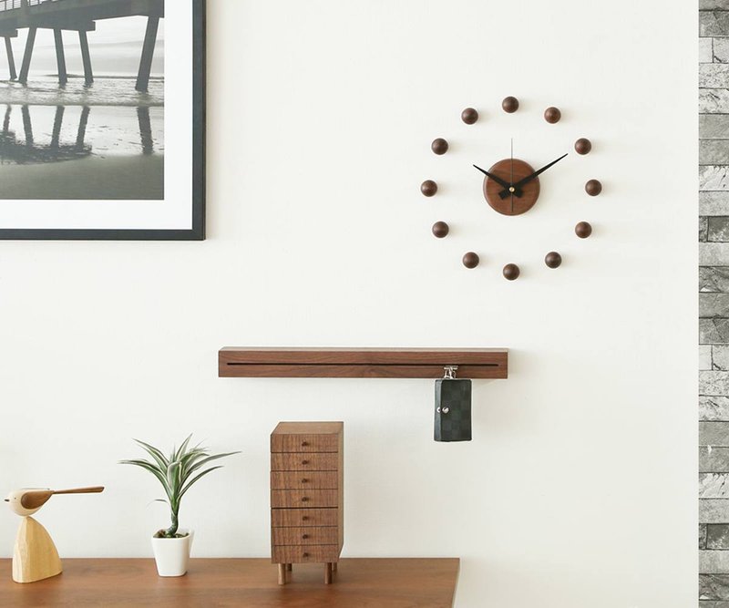 Dreamy Person Satellite Clock - Clocks - Wood 