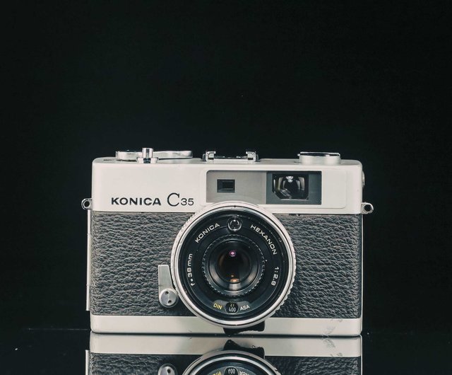 フィルムカメラ KONICA  C35 Konica C35 35mm Film Rangefinder Camera w/38mm f2.8 Lens