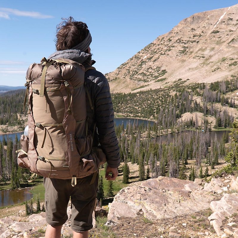 Granite Gear Blaze 60 Hiking Backpack (60L) - กระเป๋าเป้สะพายหลัง - ไนลอน สีนำ้ตาล