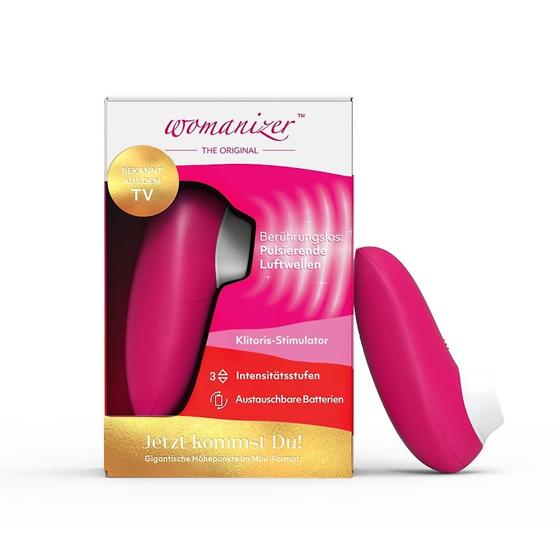 German Womanizer Mini sucking pleasure device - Adult Products - Silicone 