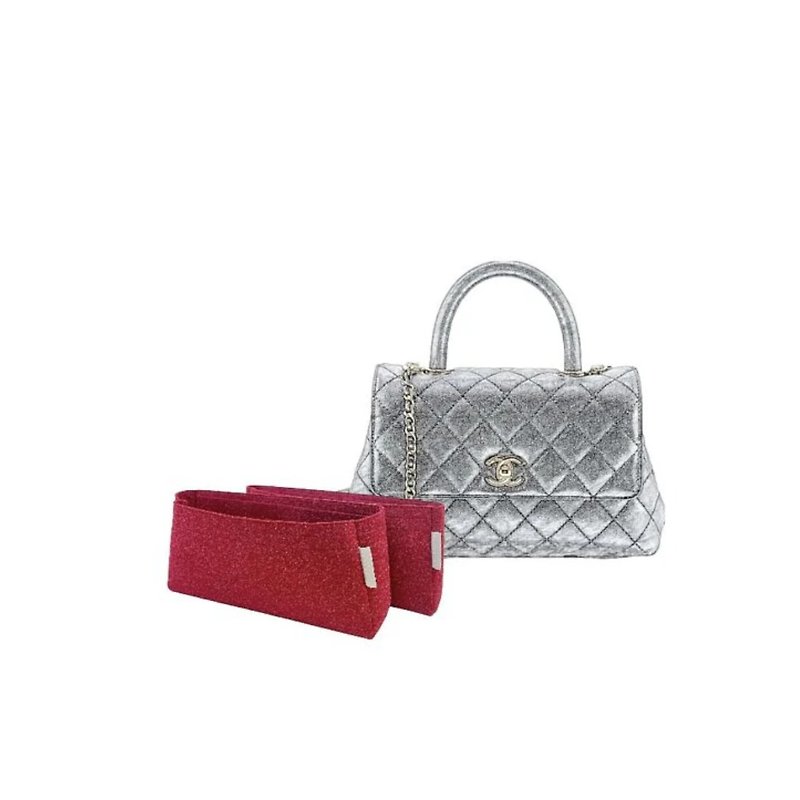 Inner Bag Organizer - Chanel Small Coco Handle 24cm - กระเป๋าเครื่องสำอาง - วัสดุอื่นๆ หลากหลายสี