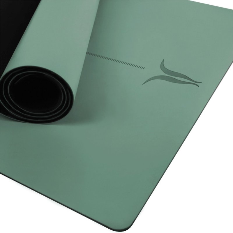 【NAMASTE】NAMASKARA+ 超細纖紋瑜珈墊 5mm - Turquoise - 瑜珈墊 - 其他材質 綠色