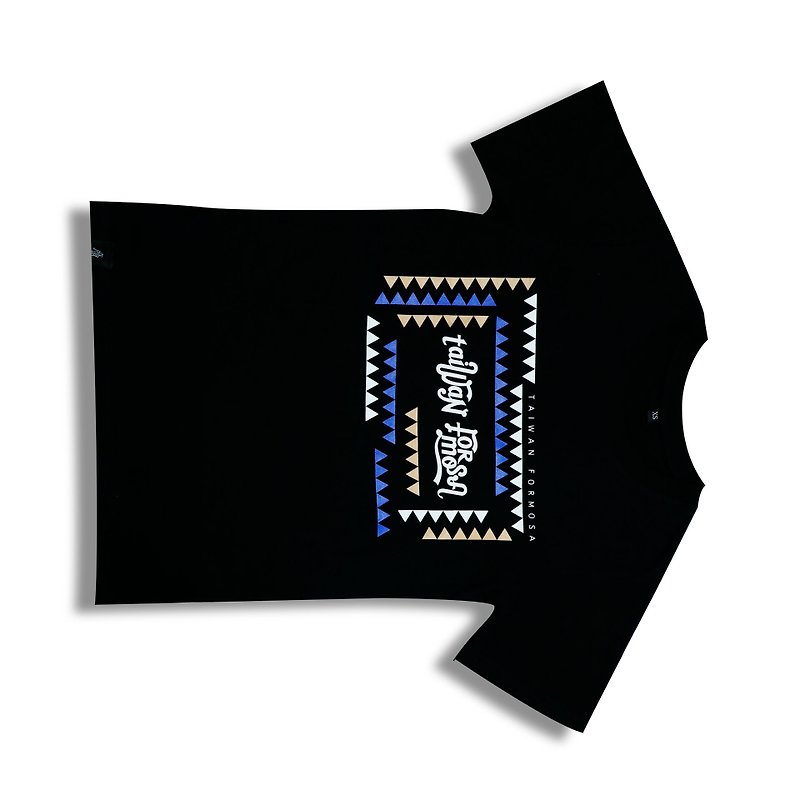 Taiwan flip text │Taiwan Formosa retro T-black - Unisex Hoodies & T-Shirts - Cotton & Hemp Black