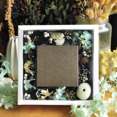Cheng Jewelry 珠寶花盒-禮盒包裝,含提袋 永生花 乾燥花禮盒 母親節 情人節