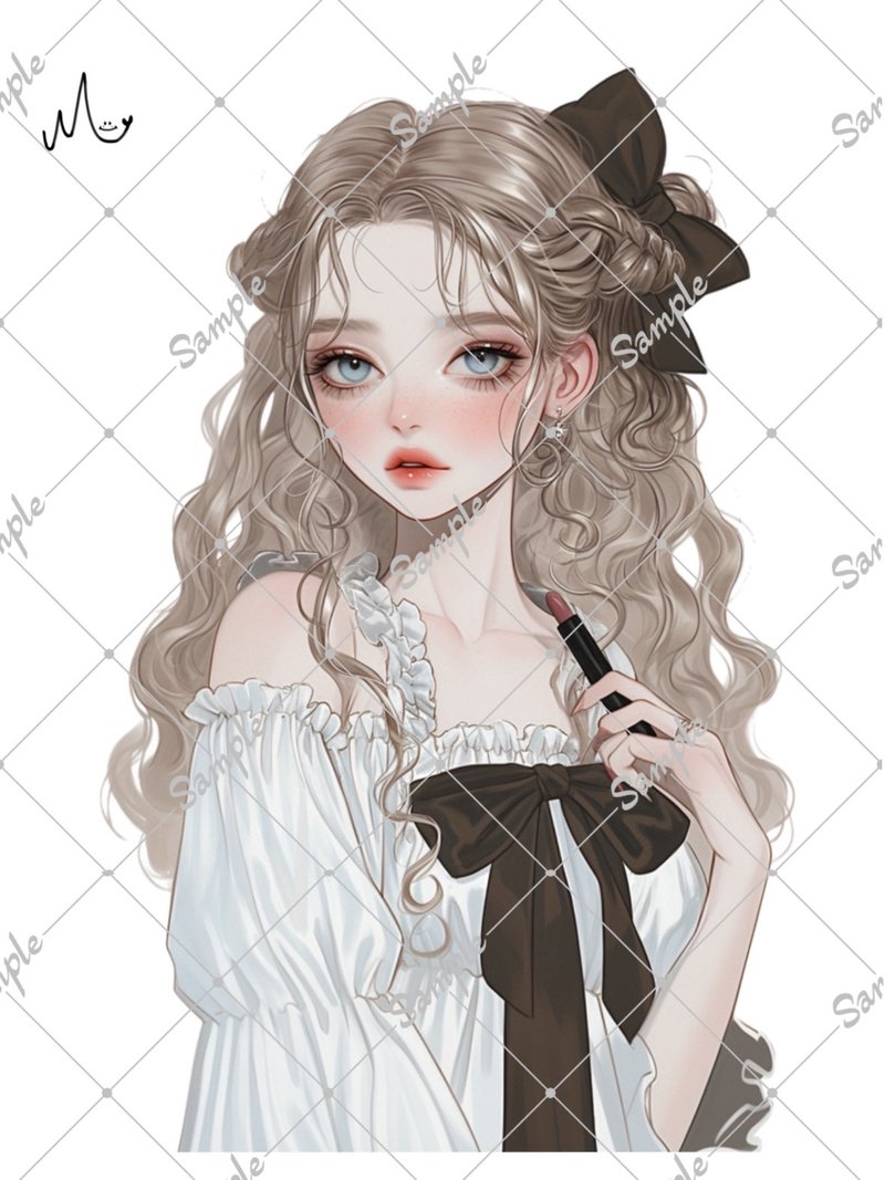 Original character stickers - สติกเกอร์ - กระดาษ 