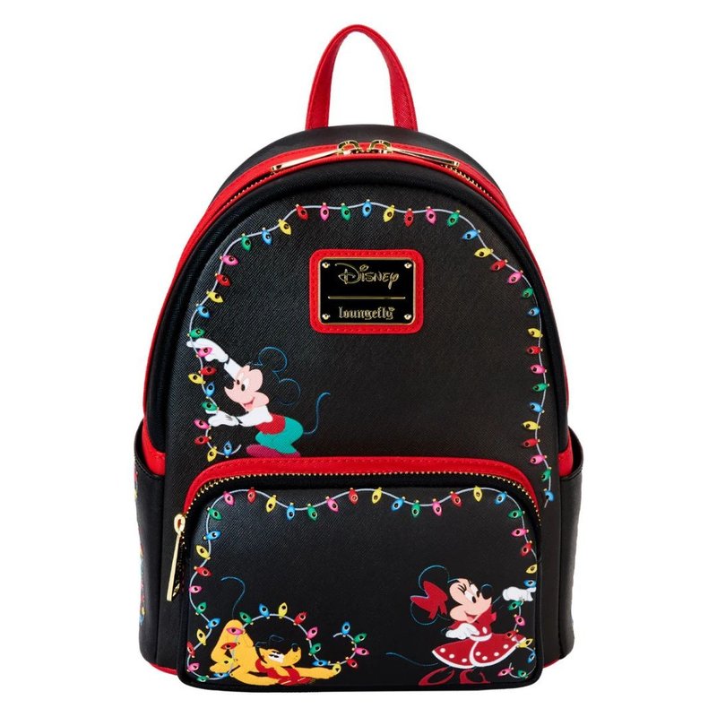 Loungefly Disney Mickey and Friends Bulb Mini Backpack - Backpacks - Faux Leather 