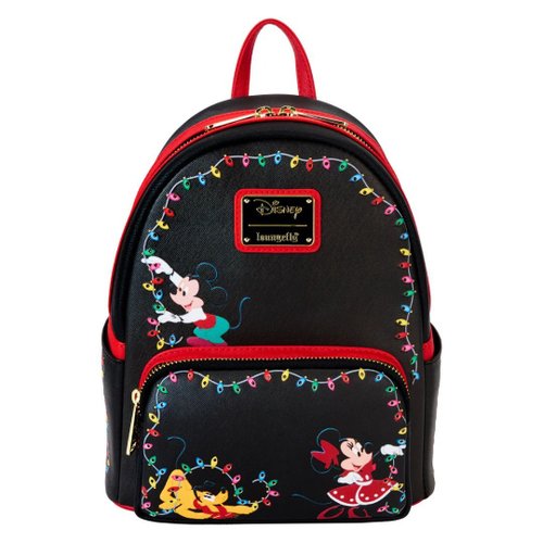 Loungefly HK 授權經銷 Loungefly 迪士尼米奇與好友燈泡迷你背囊