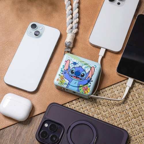 InfoThink 有標示wh【可充手錶電】史迪奇八合一MAX多功能行動電源10000mAh