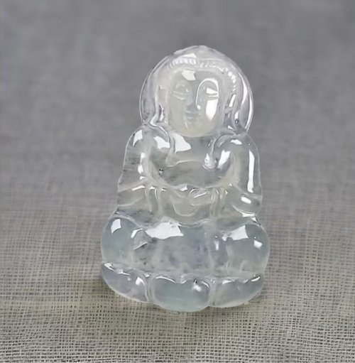瓔珞珠寶盒 E.L.Jewelry Box 冰種翡翠觀音菩薩 | 天然緬甸玉A貨翡翠 | 送禮