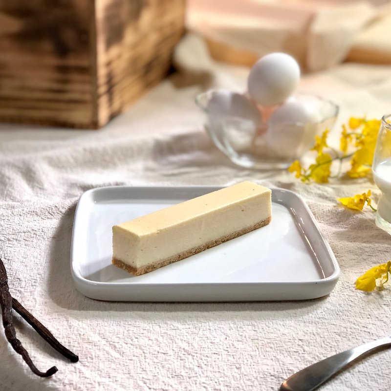 【經典原味】起司重乳酪條 - 蛋糕/甜點 - 新鮮食材 白色