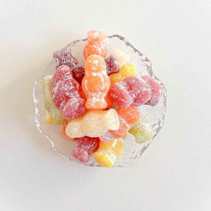 英國傳統糖 | Barratt Jelly Babies 大Q寶貝水果軟糖 - 蛋捲/餡餅/零食 - 其他材質 多色
