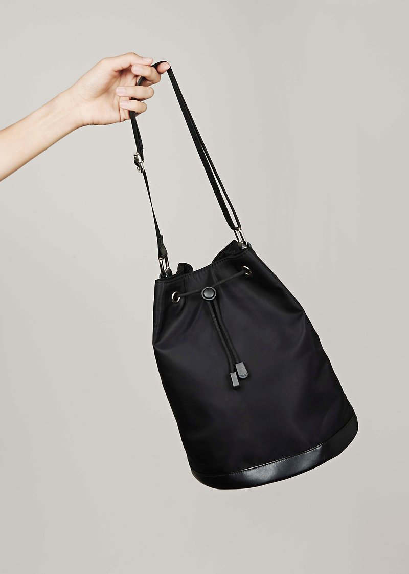 Bucket Bag by I'm Peter Peter - Black - Messenger Bags & Sling Bags - Waterproof Material Black