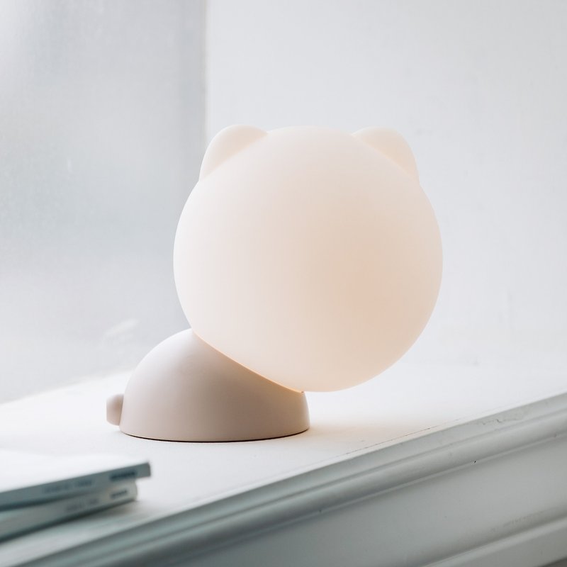 Meow Planet LED Healing Night Light | Comes with Style Gift Packaging - Lighting - Silicone White