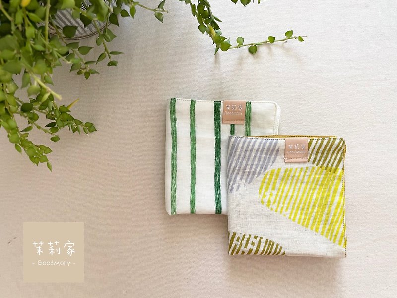 Japanese quadruple handkerchief - Handkerchiefs & Pocket Squares - Cotton & Hemp 