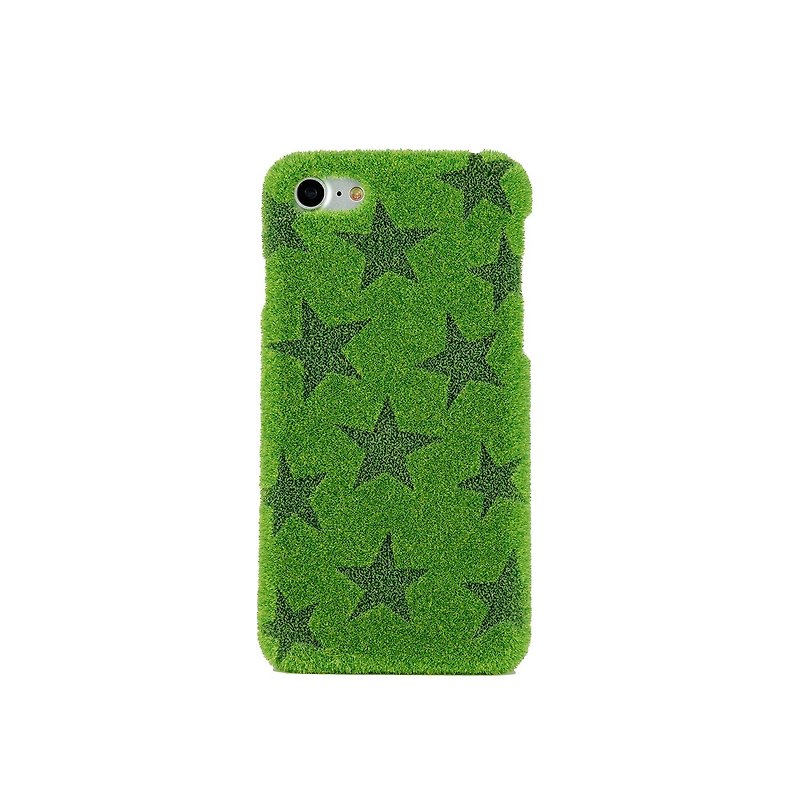 Shibaful Stars for iPhone 星星圖案雕刻 手機殼 - 手機殼/手機套 - 其他材質 綠色