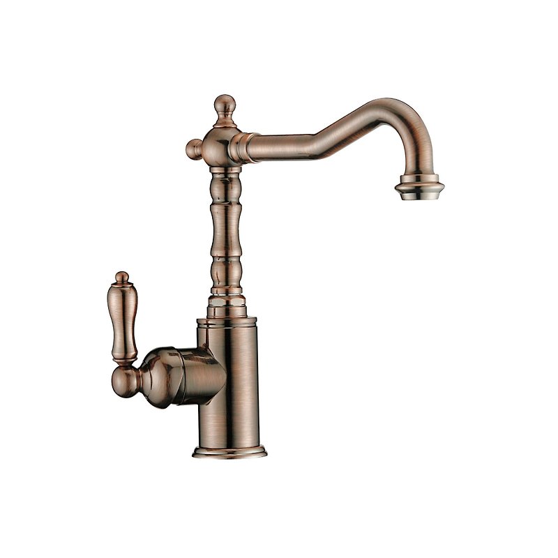 [MULTI Baigong Room] MTB09-1ABR Classic European Style Basin Faucet Made by MIT - Bathroom Supplies - Copper & Brass 