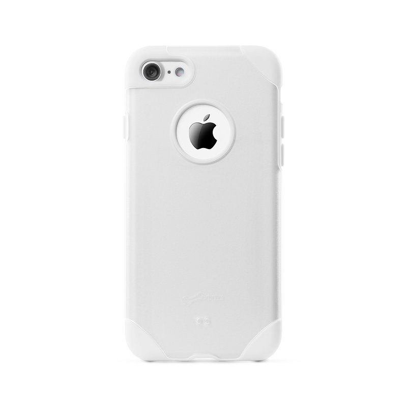 Bone / iPhone SE2 / 8/7 Elite Case-Elegant White - เคส/ซองมือถือ - ซิลิคอน ขาว